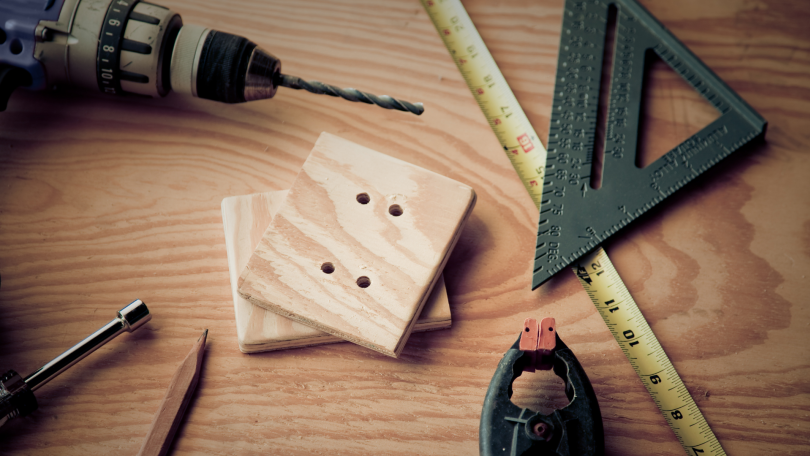 image of tools on a table